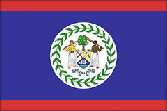 THE FLAG OF BELIZE