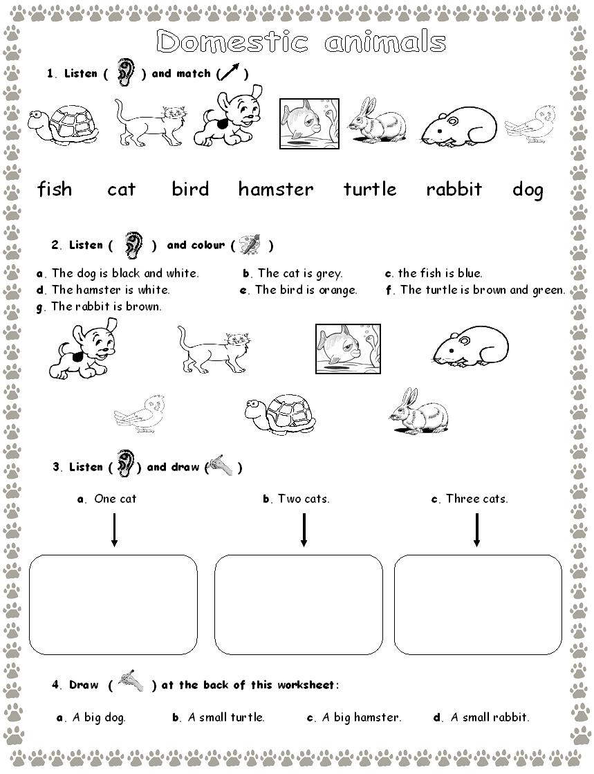 My English Printables