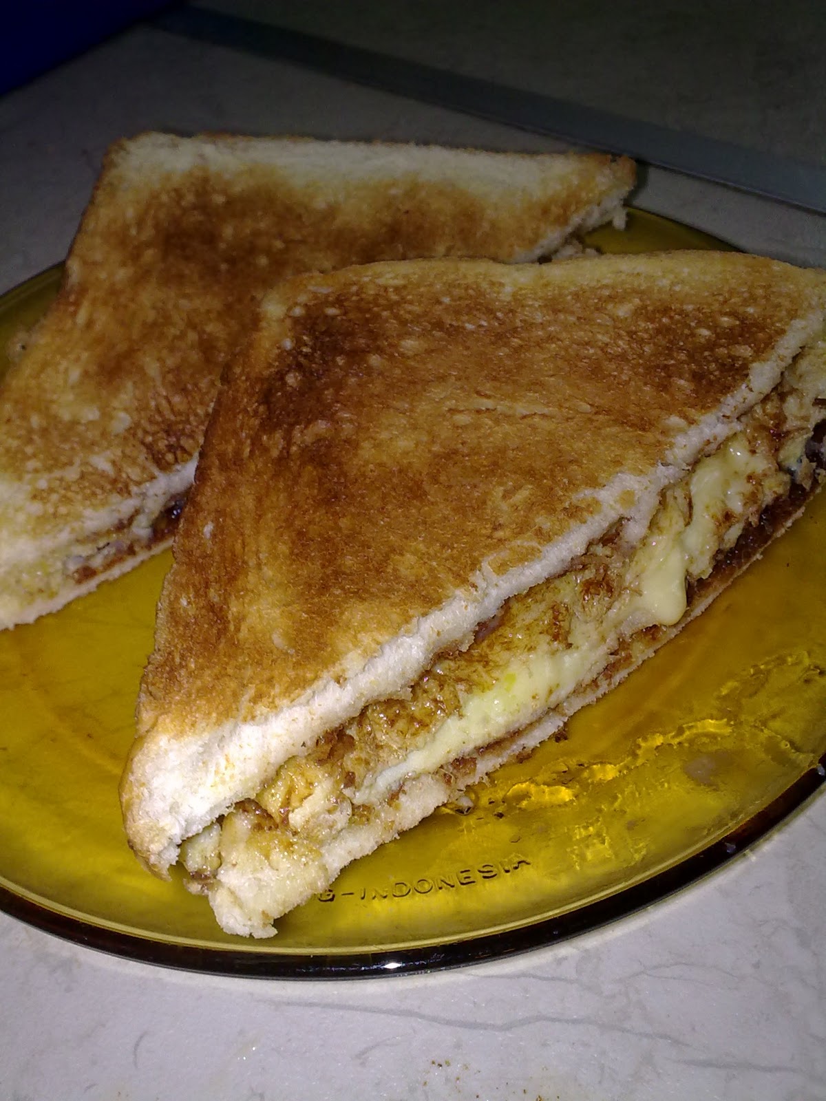 MY ALL: roti bakar telur cheese...
