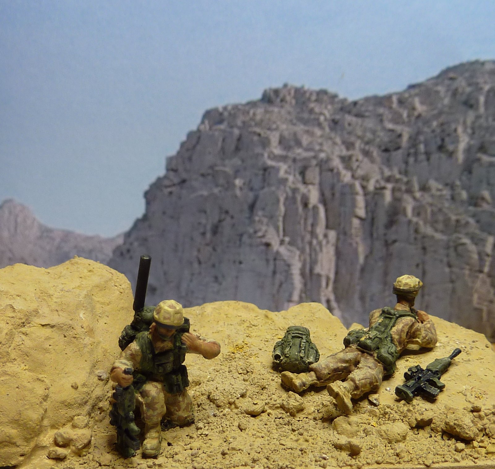 West Models & Figures BRITISH ROYAL MARINE FAC "AIRSTRIKE,DANGER CLOSE!".