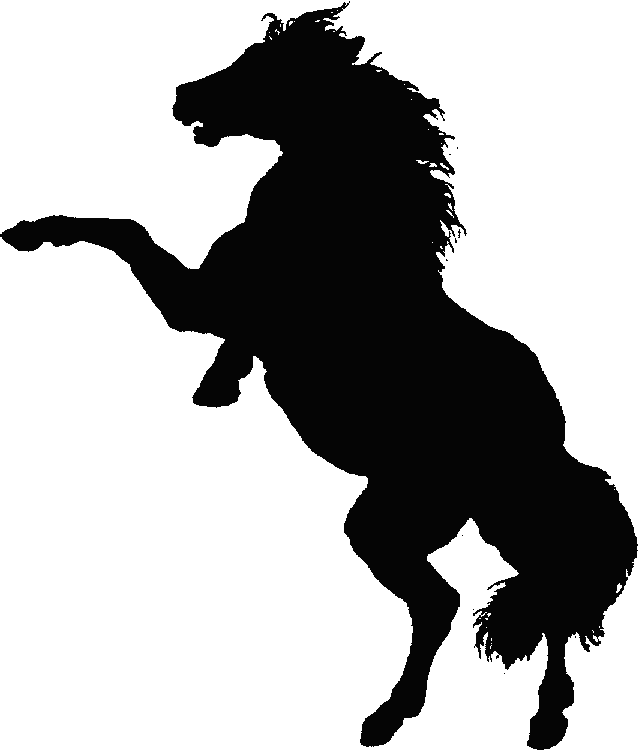 horse clip art free silhouette - photo #4