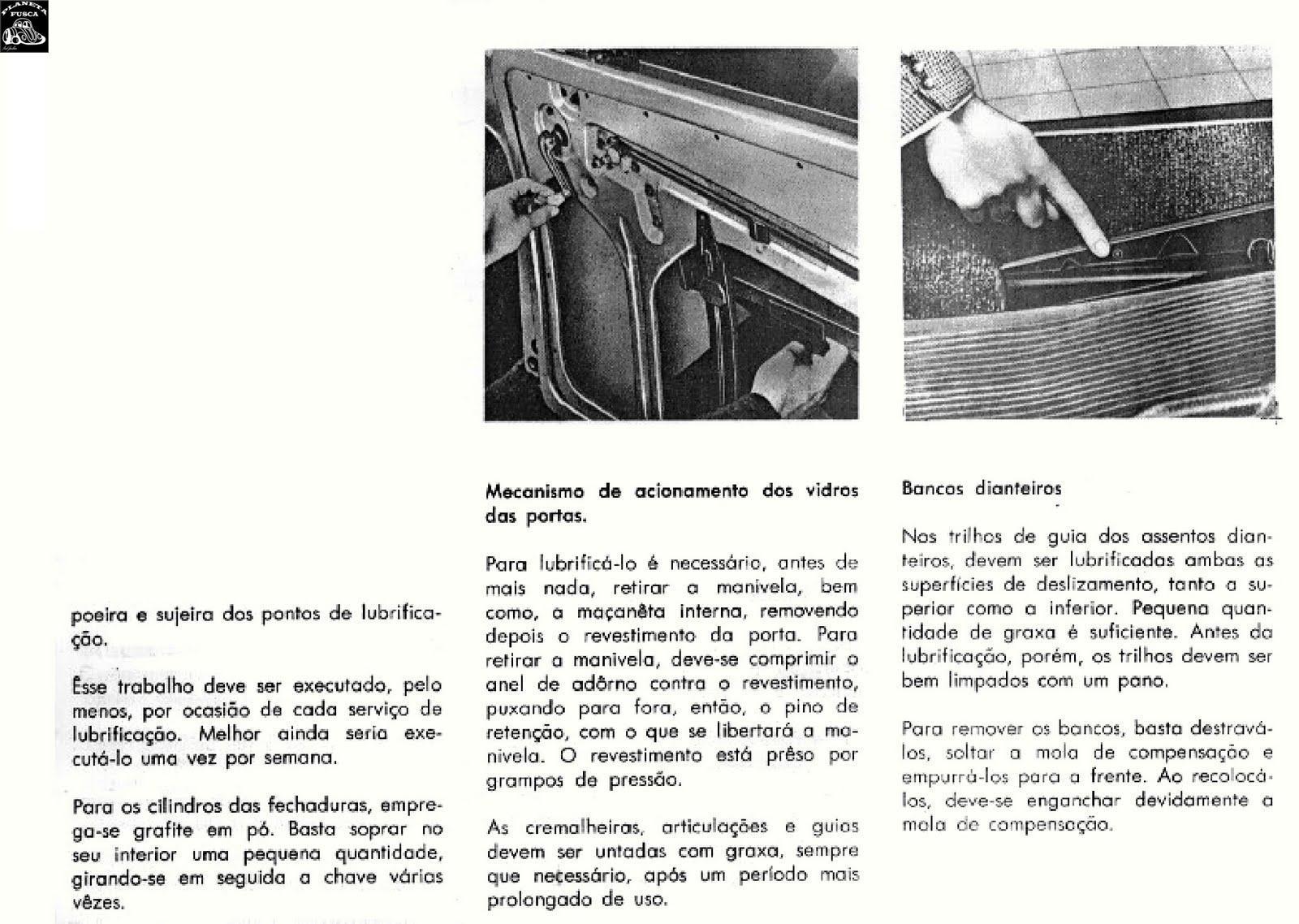 Planeta Fusca Manual Fusca 1968 Brasil