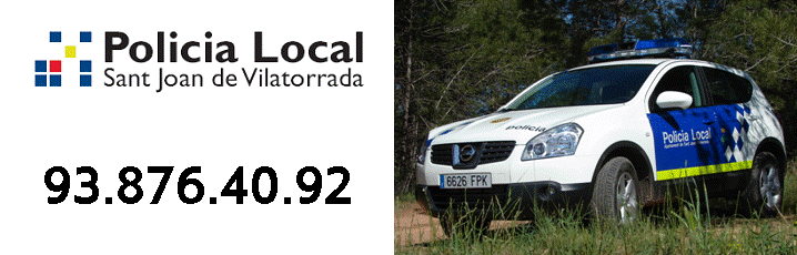 Policia Local Sant Joan de Vilatorrada