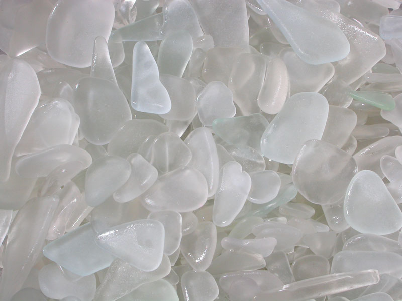 disrupt white sea glass
