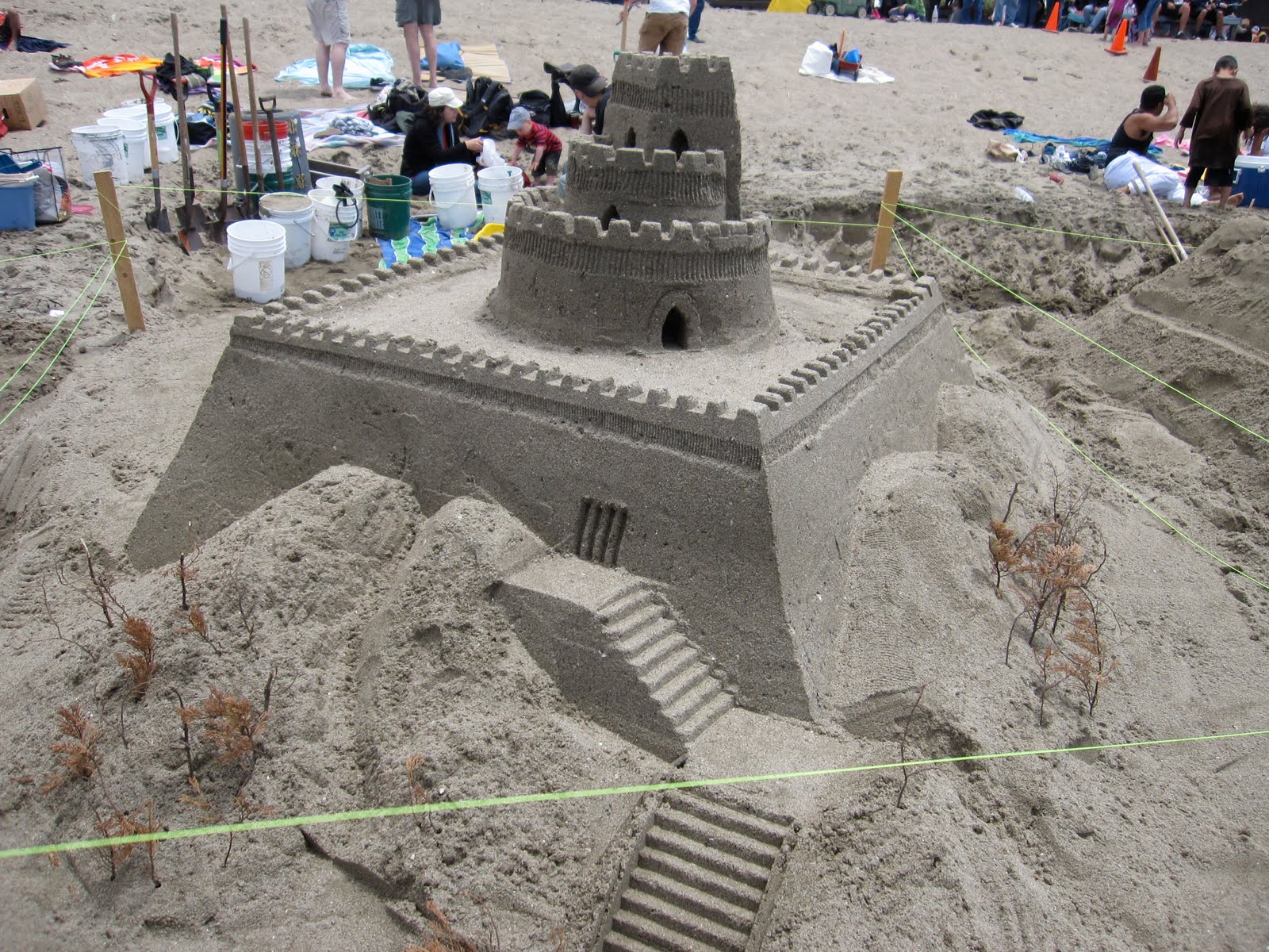 An East Bay Point Of View Alameda Sand Castle Contest
