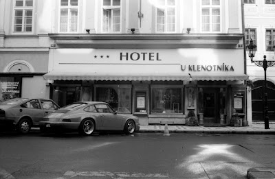 Prague - Porsche 911 and Hotel U Klenotnika