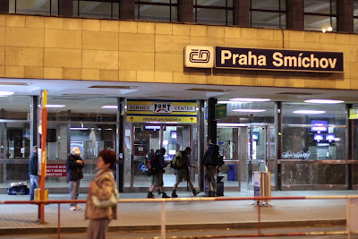 Prague - Praha Smichov train station