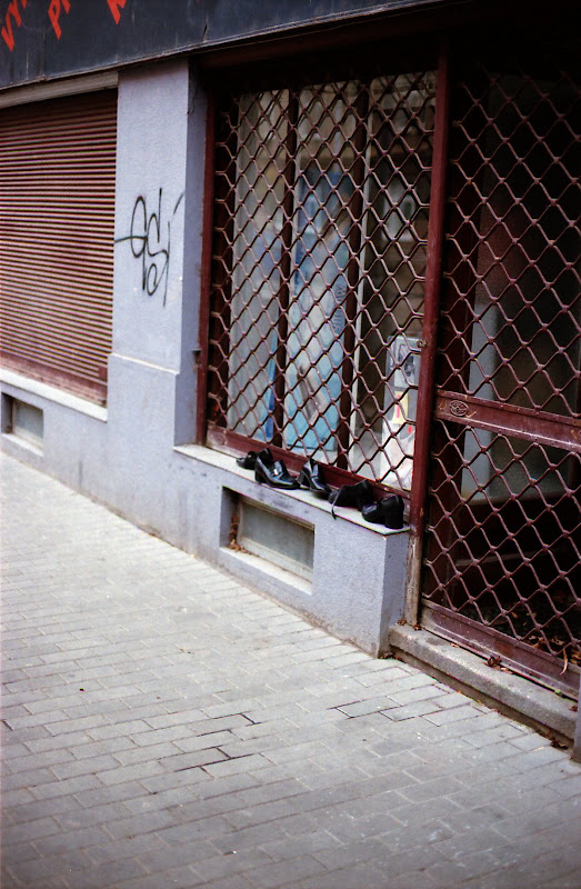 Shoes in Holesovice, Prague