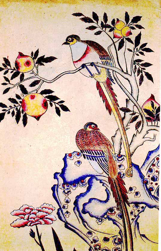 Illustration Up Close Korean folk art