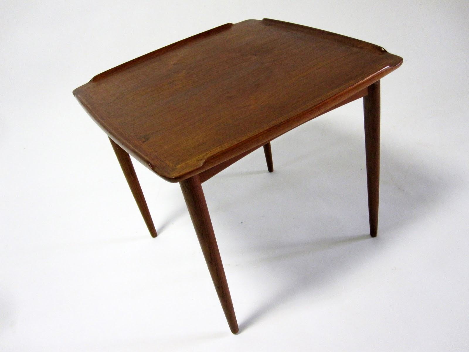 circa midcentury danish selig side table