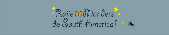 Rajie & Manders do South America!