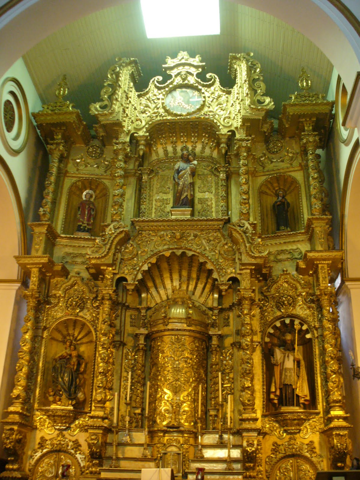Romanistas Altar De Oro De La Igesia De San José En Panamá