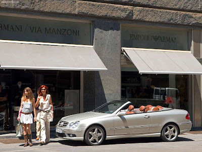2005 Mercedes Benz Clk Designo By Giorgio Armani. Mercedes-Benz CLK designo by