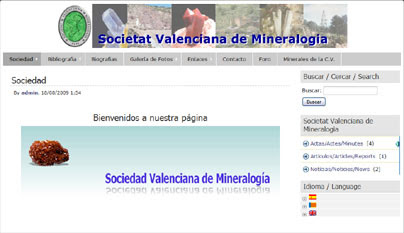 Societat Valenciana de Mineralogía