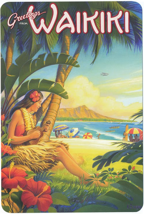 Vintage Hawaiian Postcard 112