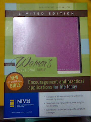 My Pink Bible!!! (THANK YOU VERY MUCH, MY NINANG ALEJA GOOD)