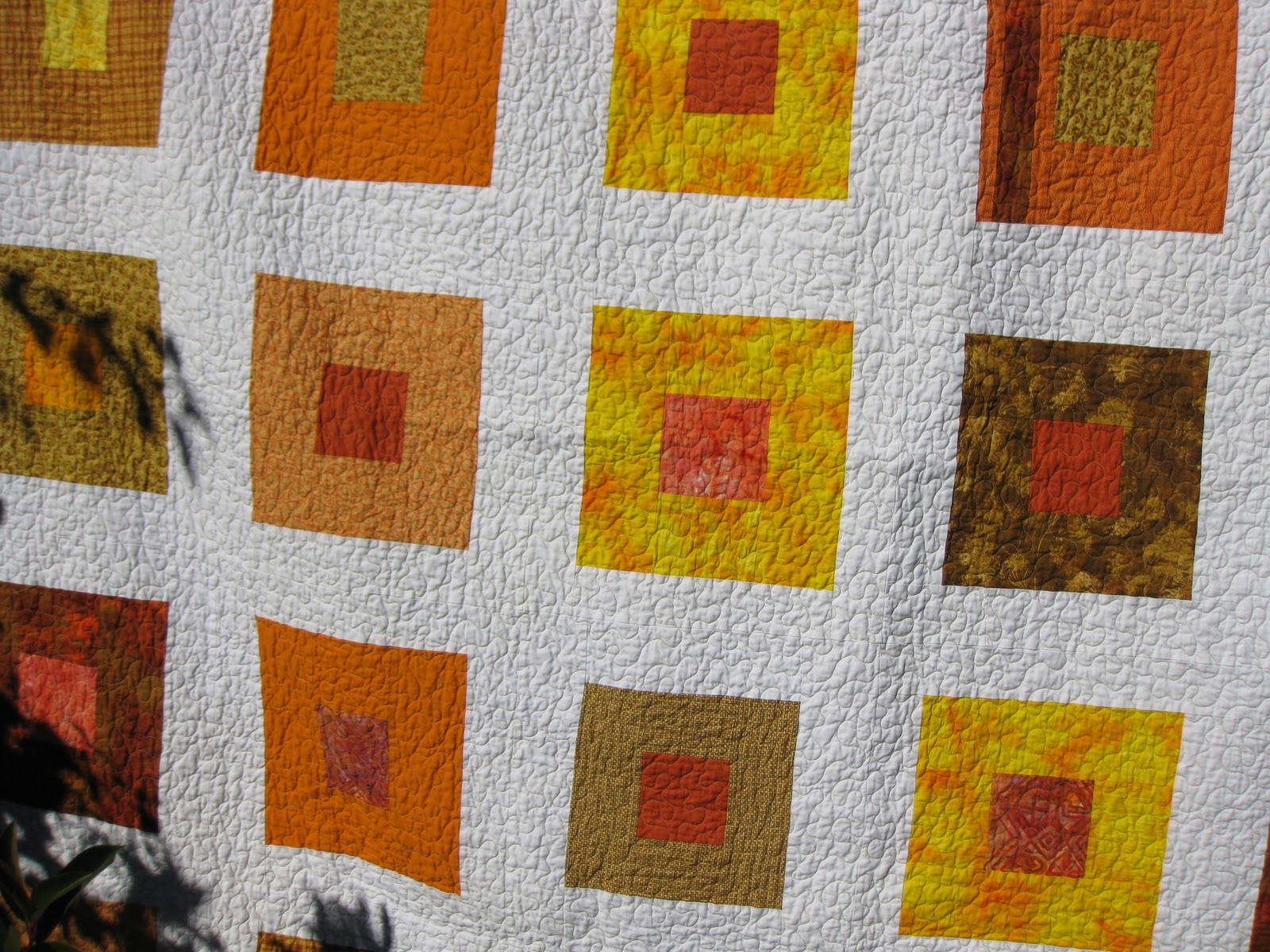 Millie's Quilting Orange and Yellow Quilts