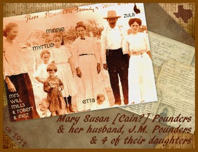 Paternal great-grandparents of the Keeper of this blog