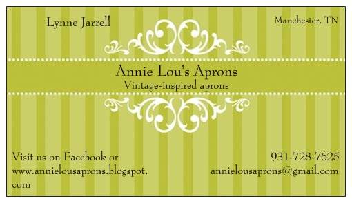 Annie Lou's Aprons