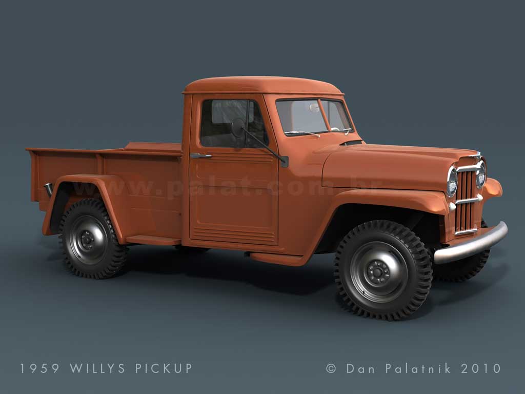 1959 Jeep willys truck #5