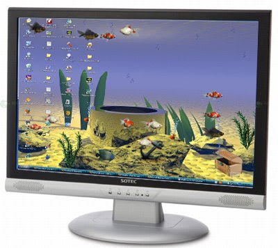 lcd sotec 22 Stardock Aquarium Desktop 2009