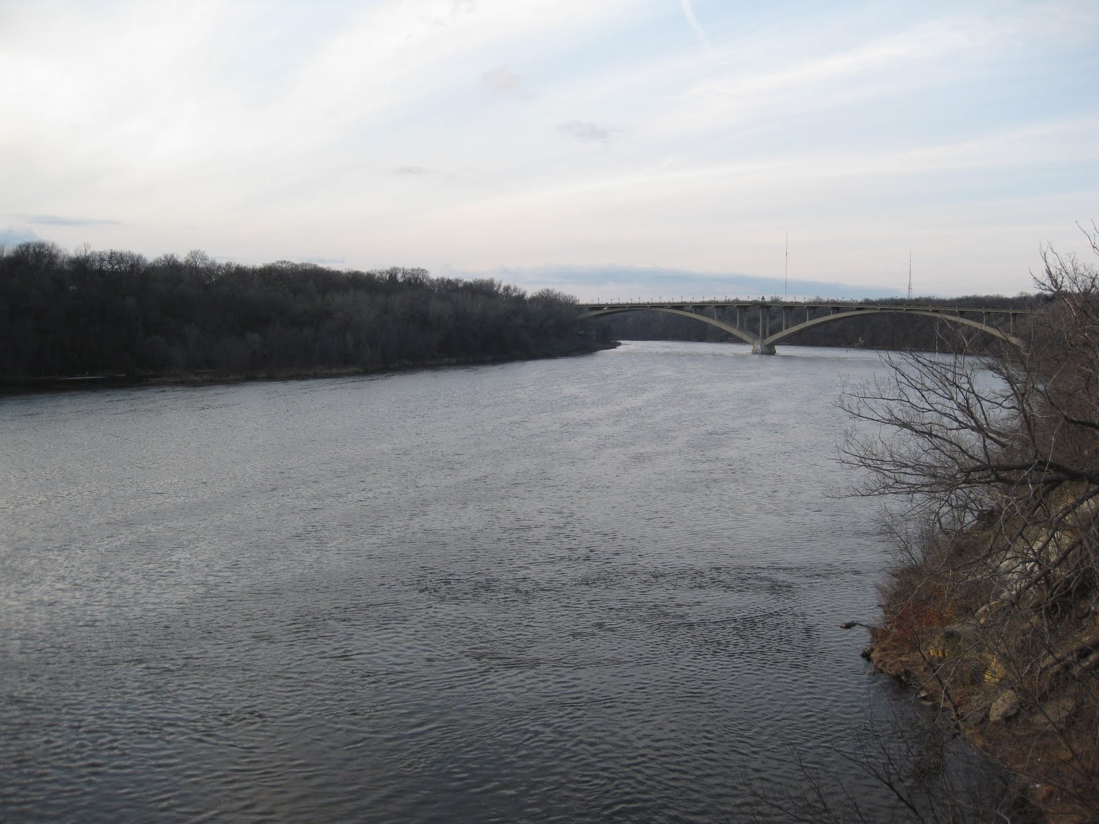 Jon's Conquests Running on Mississippi River Boulevard in Saint Paul