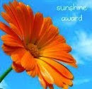 Sunshine Award!