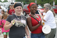 marching in the Punk Rock Marching Band