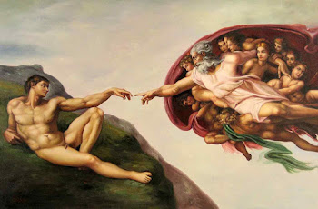 <i>The Creation of Adam.</i> Michelangelo