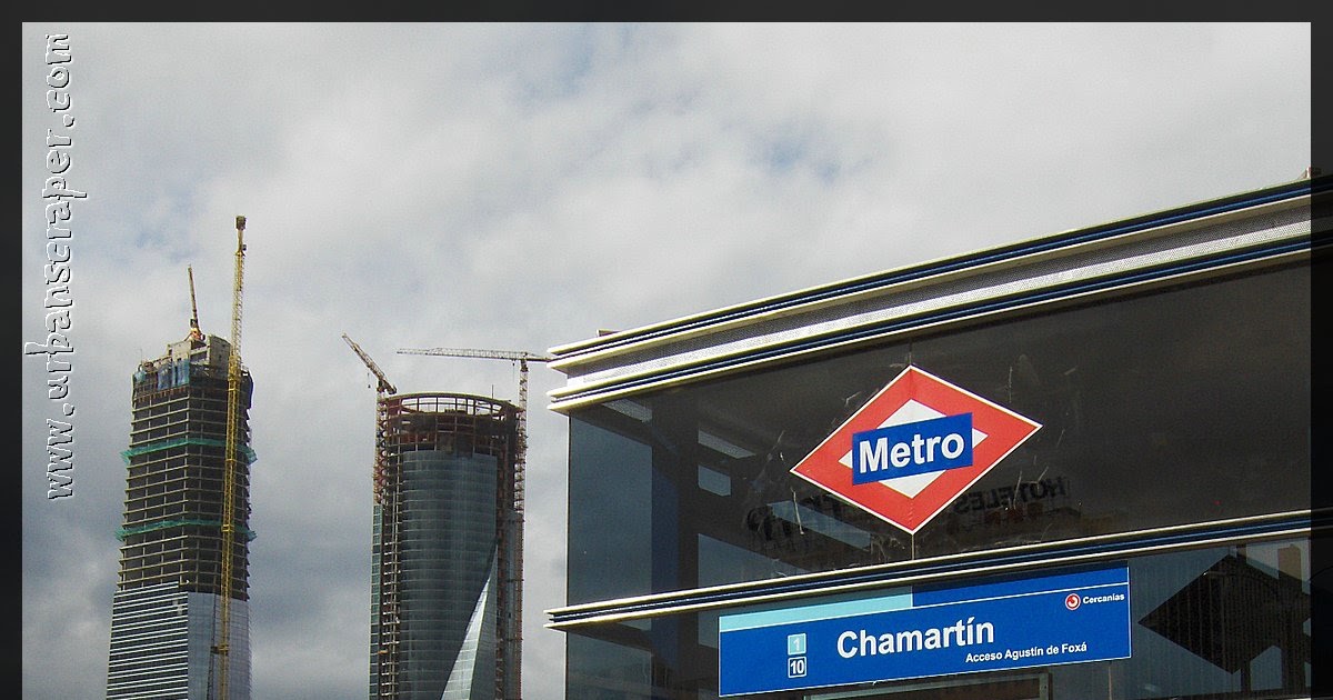 URBANSCRAPER: NUEVA ESTACIÓN DE CHAMARTÍN - (FOTOS) (METRO DE MADRID ...