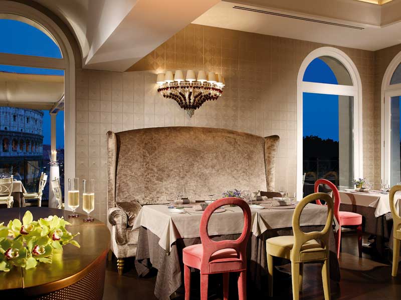 Dining and Decor: Scenic Dining in Rome: Aroma at the Palazzo Manfredi