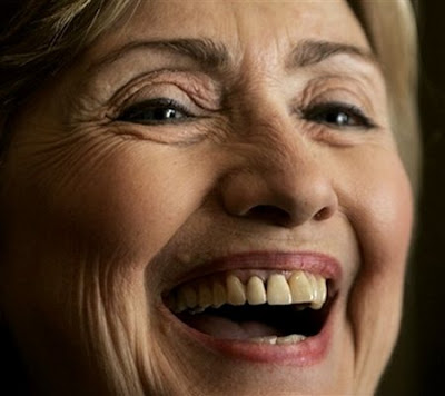Hillary close up