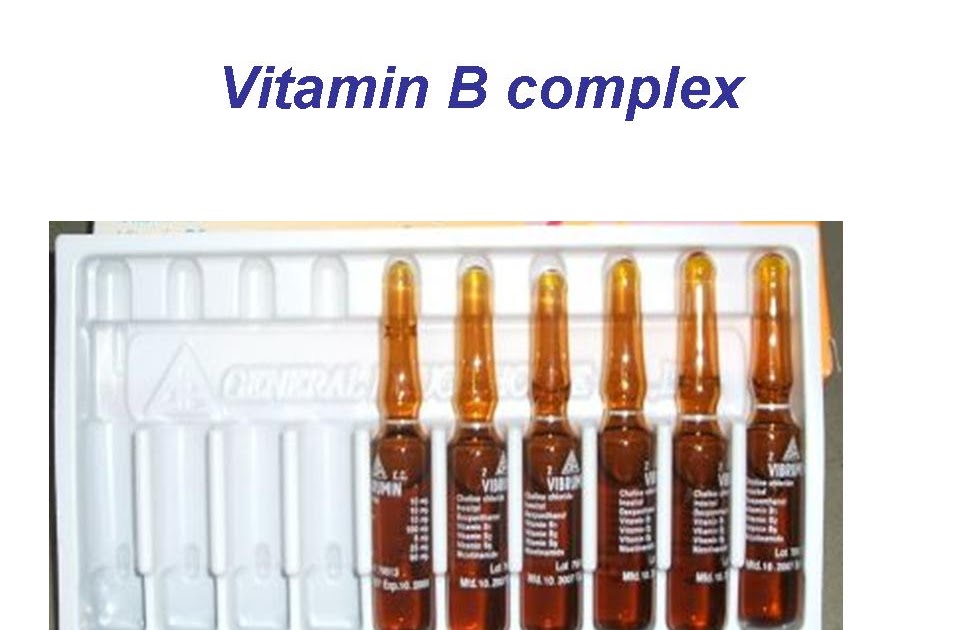 Is Vitamin B Complex Good For Sciatica