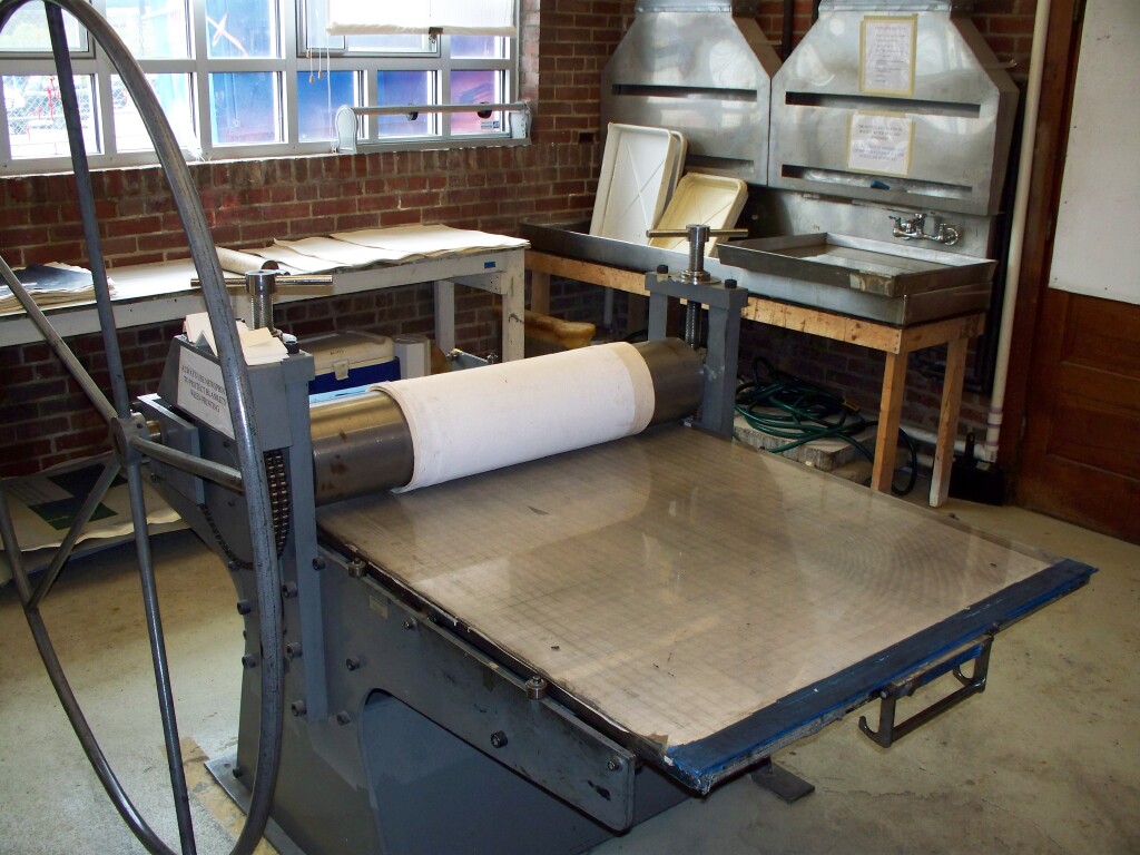 Orange explains it all: back to printmaking