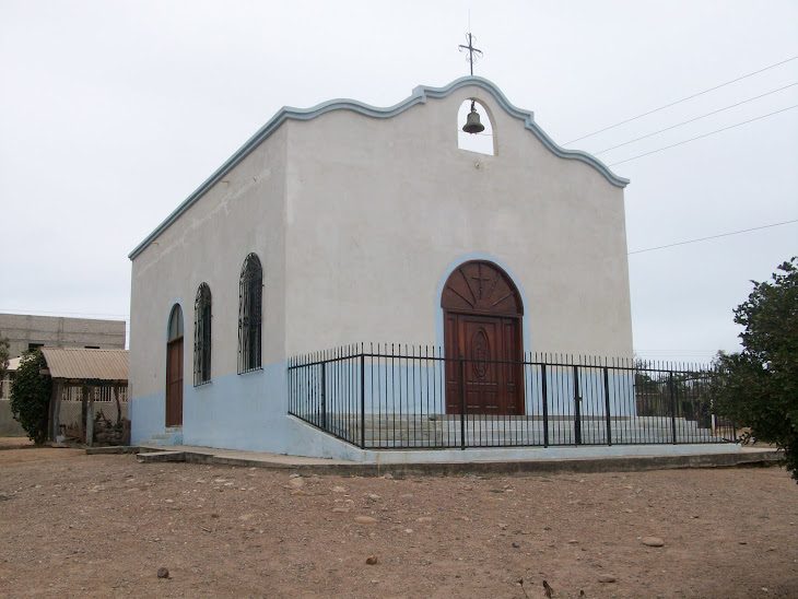 Iglesia del pueblo de Celestino Gazca, municipio de Elota