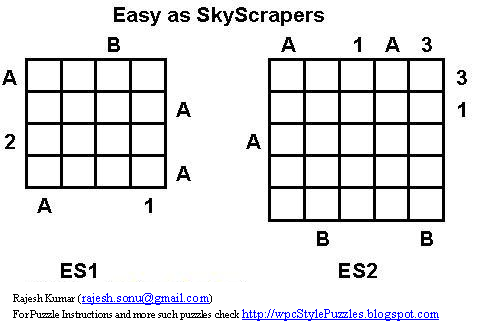 Easy as Skyscrapers / ABCD Skyscrapers