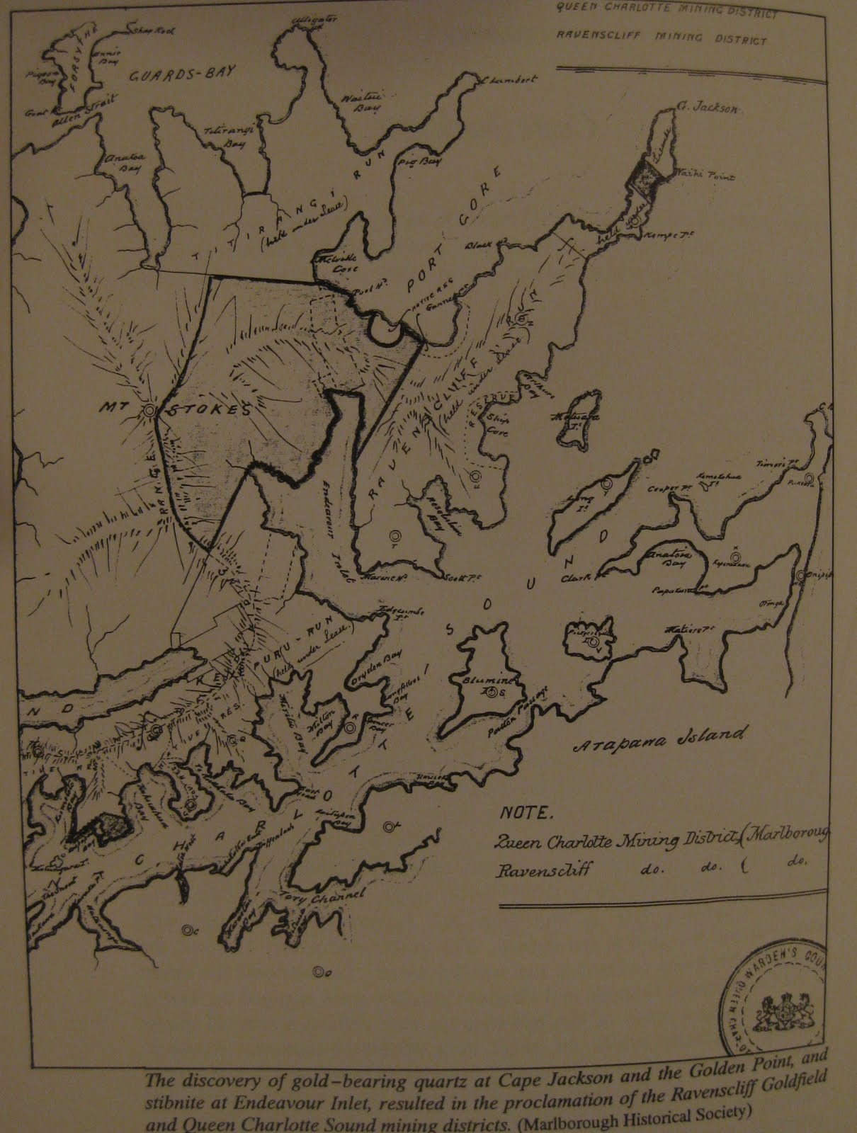 Endeavour Inlet History Blog Timeline