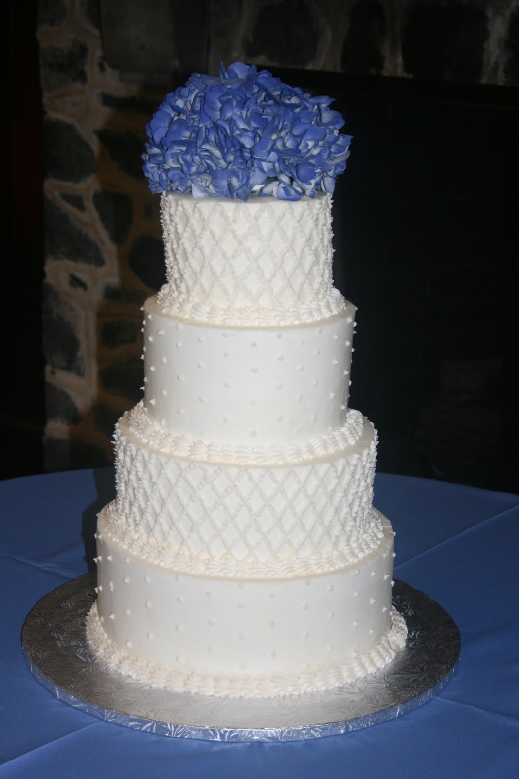 CAKES BY WHIT Courtney's wedding cake