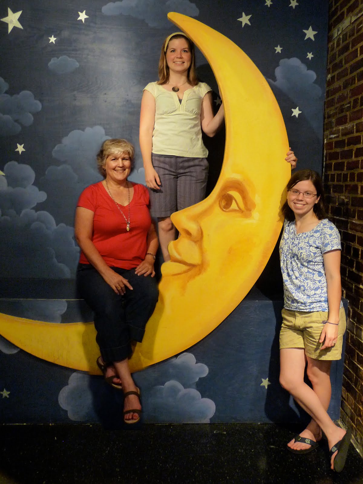 Dancing Commas Shoot for the moon...