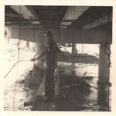 Puente Francisco de Paula Santander en construcción, año 1969.
