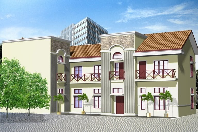 gambardesain3d Perspektif desain rumah kos di Yogyakarta gambardesain3d Perspektif desain rumah kos di Yogyakarta
