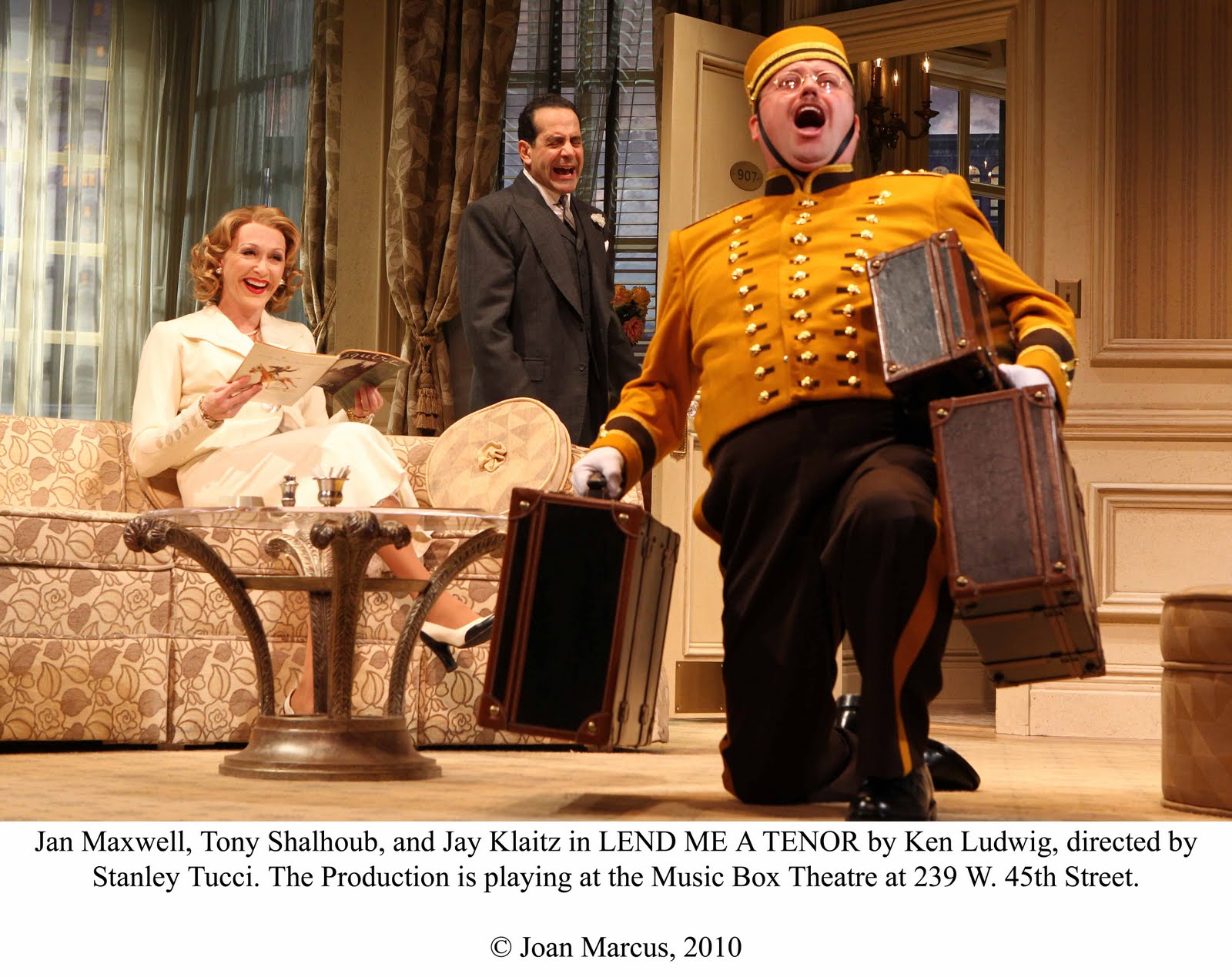 Reflections in the Light Theater Review Lend Me a Tenor