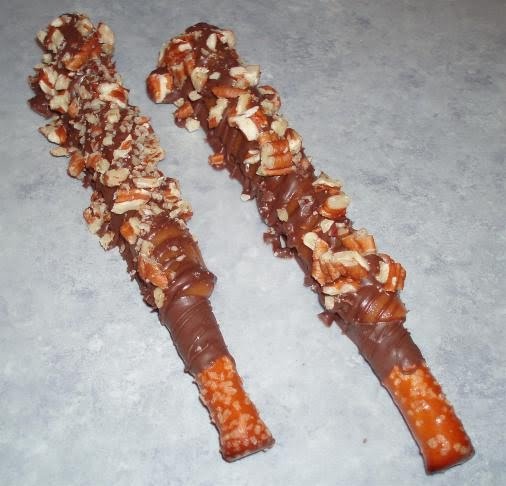 The Johnsons Cook: Turtle Pretzel Sticks