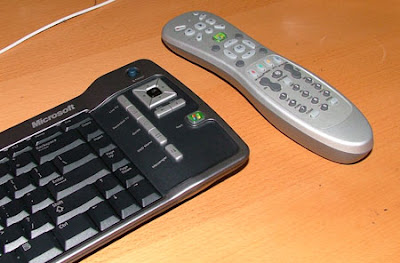 teclado mando mediacenter infrarojos receptor incluye importante