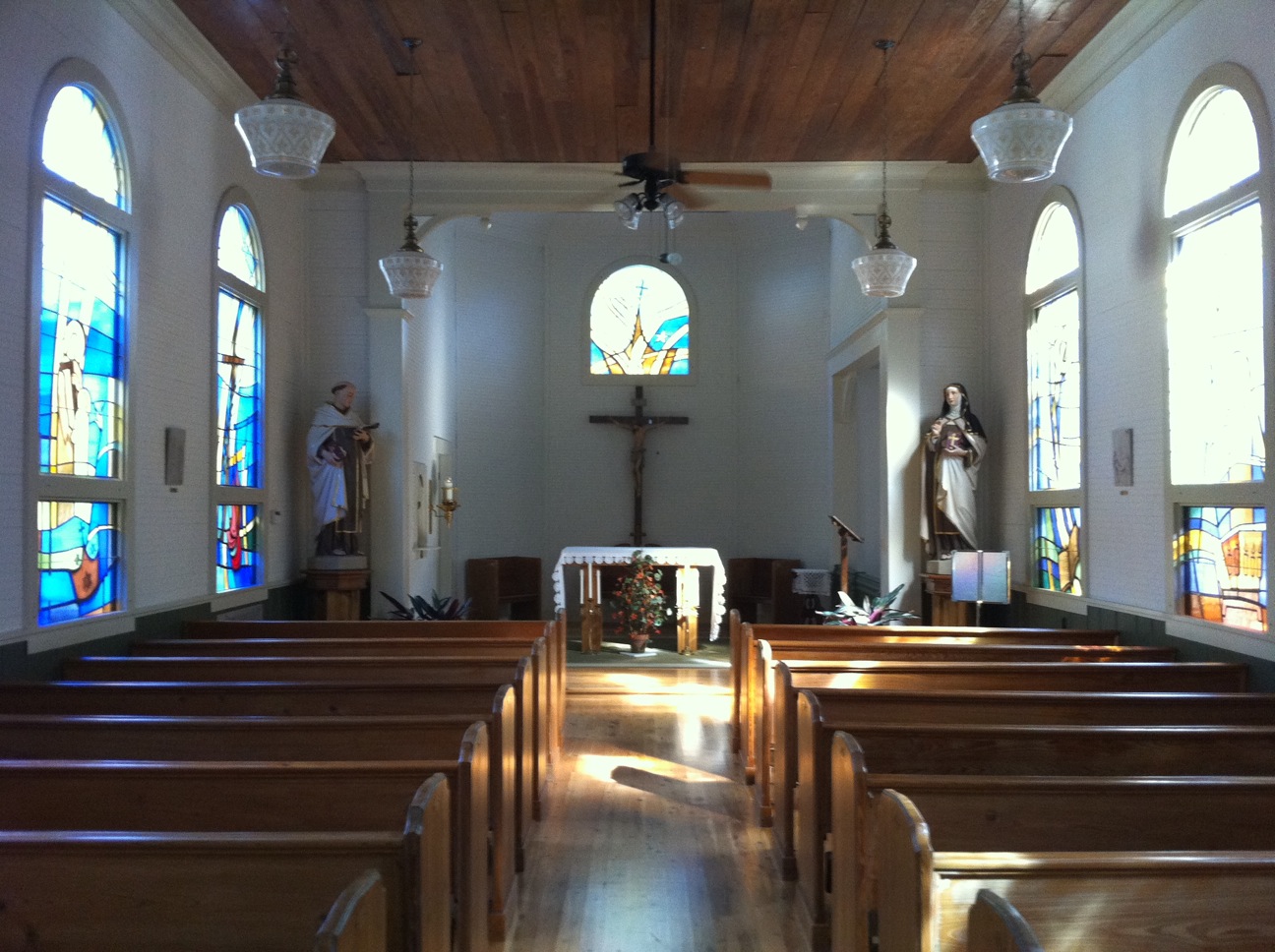 Mass at Discalced Carmelite Monastery, Covington, LA