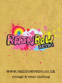 Rainbow Retro vintage and retro clothing