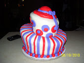 Red Hat Topsy Turvey Cake
