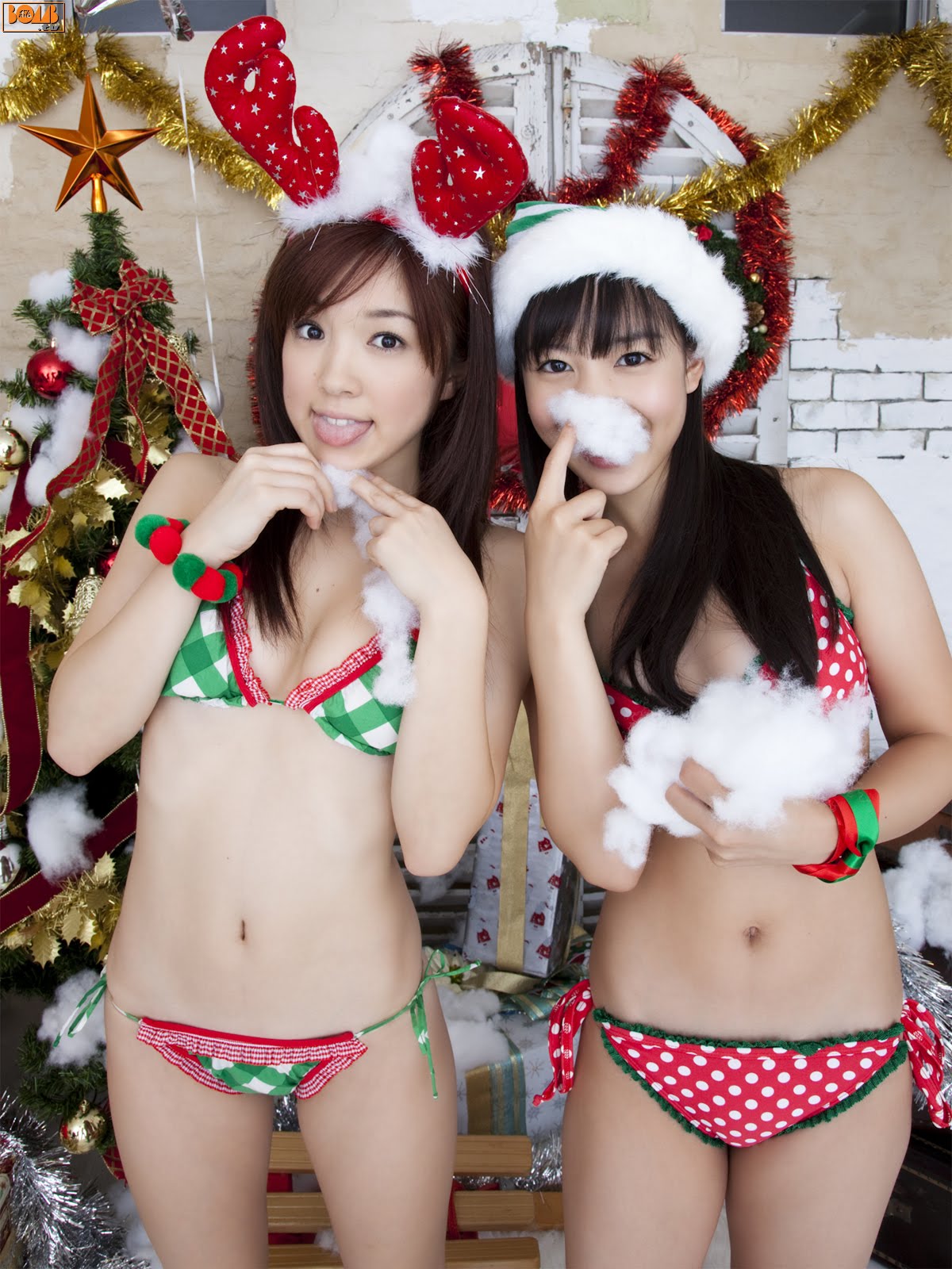 Mery X'mas from Japan girl pic.