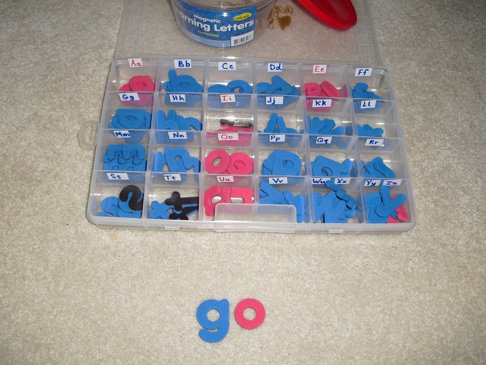 Beginning Reading Help Letters Can Be Organized And Used To