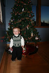 Kohen in his Christmas sweater